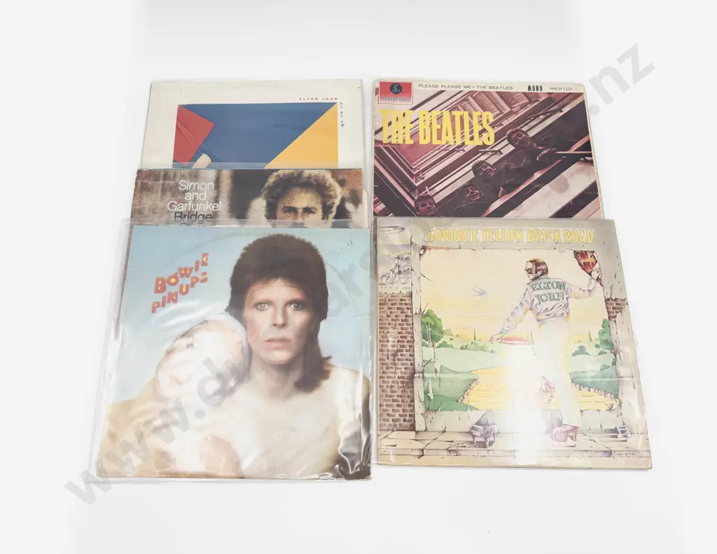 Five Assorted Vinyl Records Image 1++