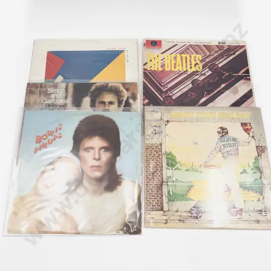 Five Assorted Vinyl Records