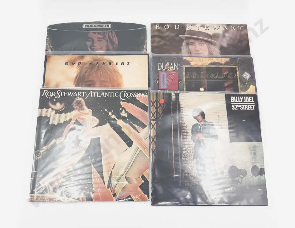 Six Assorted Vinyl Records Image 1++