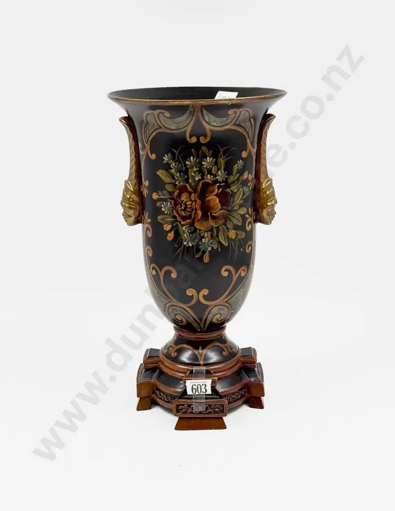 Floral Decorated Vase Image 1++