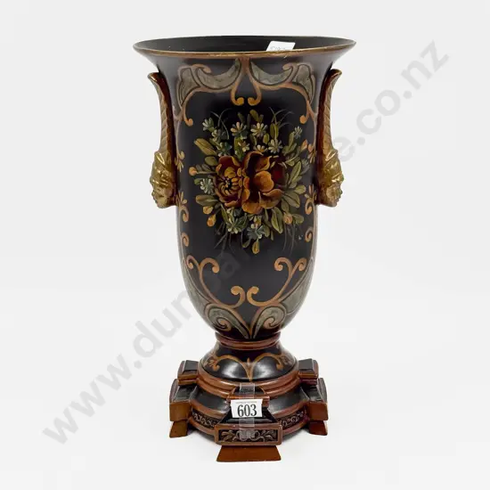 Floral Decorated Vase