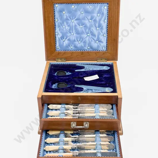 Canteen of Bone Handled Cutlery