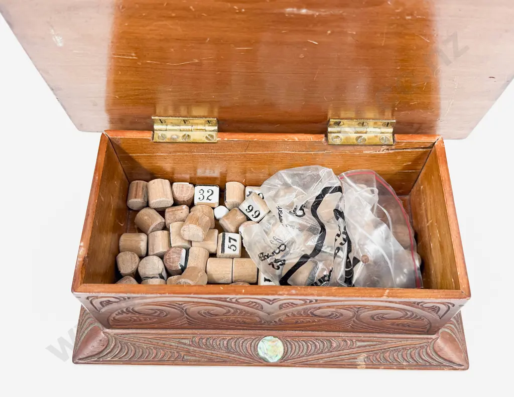 Modern Carved NZ Box Image 1++