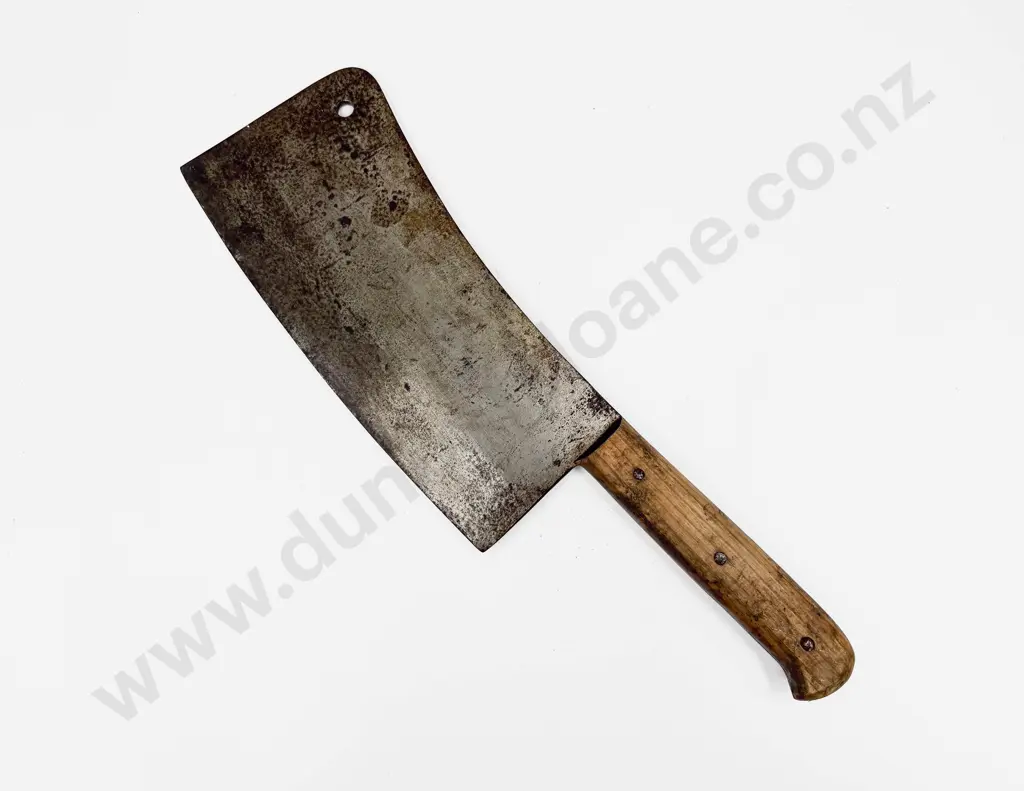 Vintage Meat Cleaver Image 1++