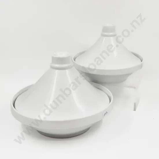 Graduated Pair of Lidded Tureens