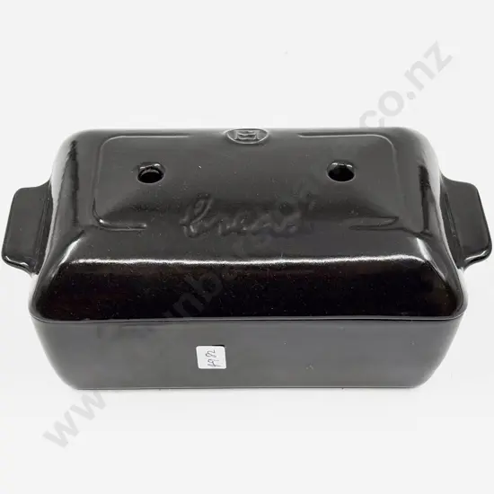 French Emile Henry Stoneware Lidded Oven Dish
