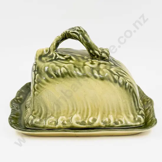 Vintage Ceramic Cheese Dish and Cover