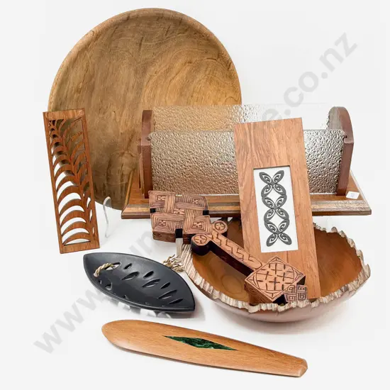 Qty of Assorted Wood Ware