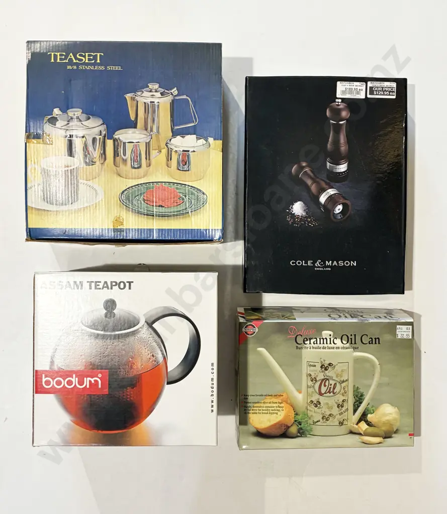 Qty of Assorted Boxed Kitchen Ware Image 1++
