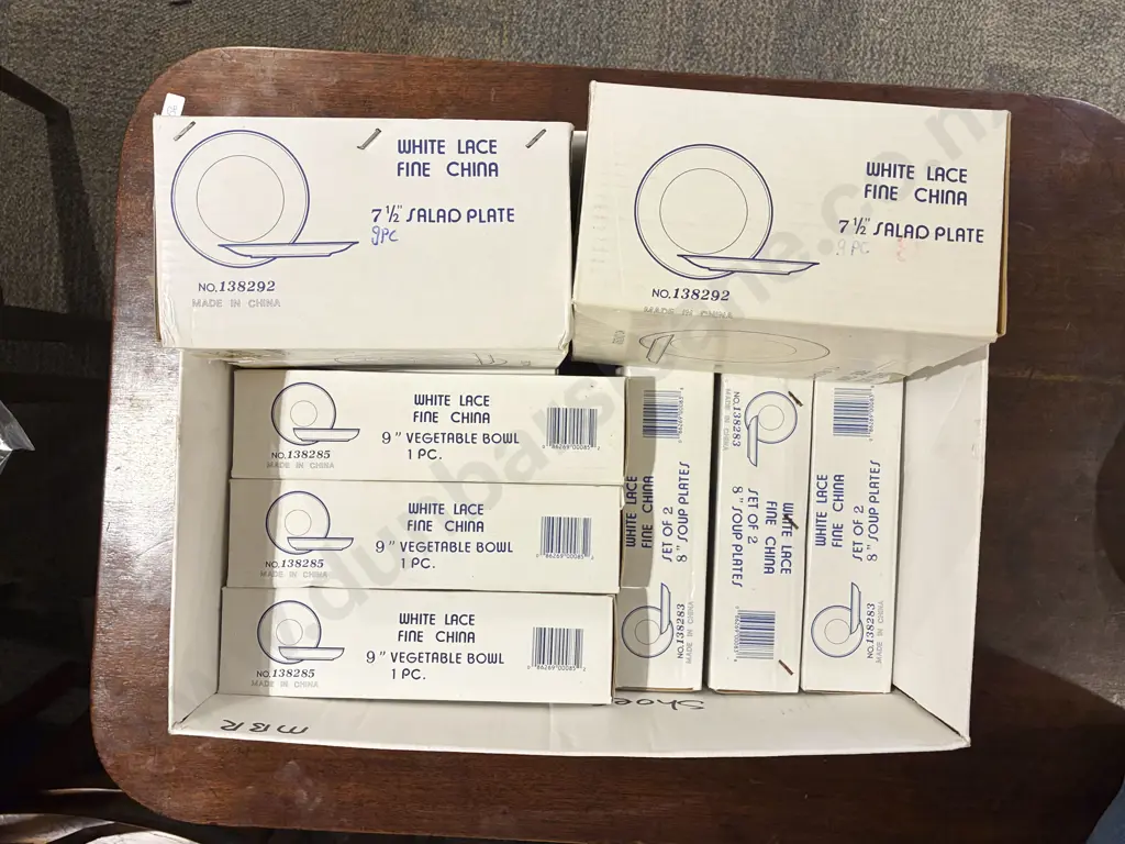 Qty of Assorted Boxed Dinner China Image 1++