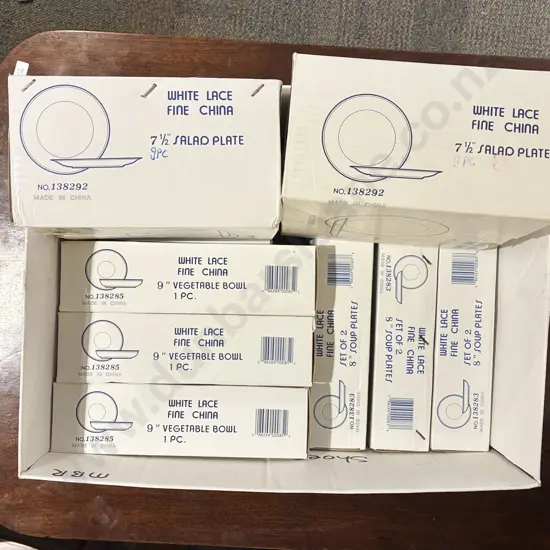Qty of Assorted Boxed Dinner China
