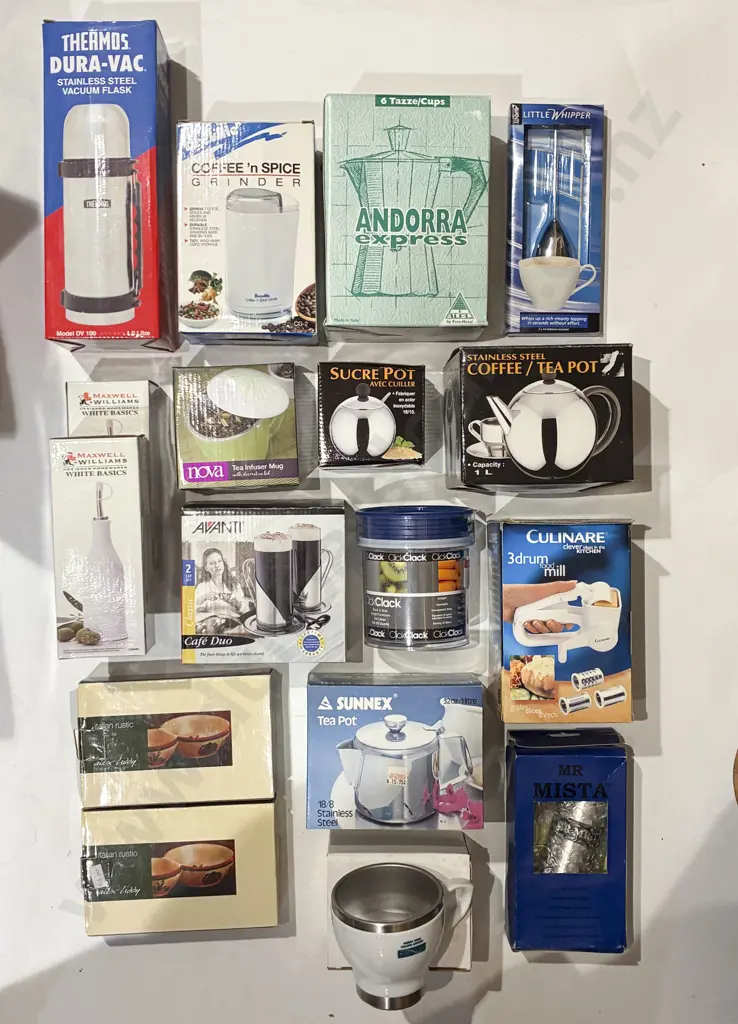 Large Qty of Assorted Boxed Kitchen Ware and Accessories Image 1++