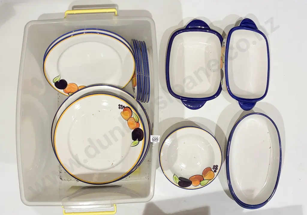 Qty of Temuka Dinner Ware Image 1++