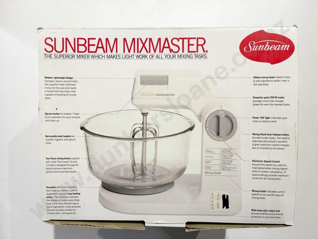 Boxed Sunbeam Mix Master Image 1++