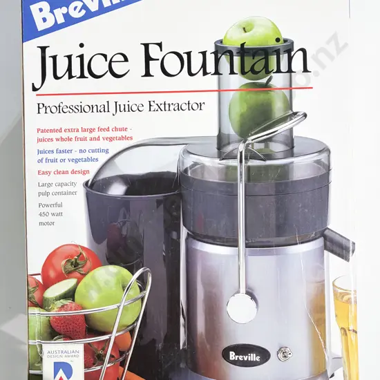 Boxed Breville Juice Fountain