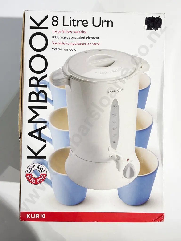 Boxed Kambrook 8 Litre Tea Urn Image 1++