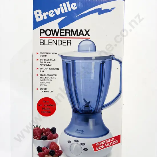 Boxed Breville Power Max Blender