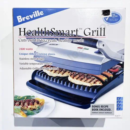 Boxed Breville Health Smart Grill