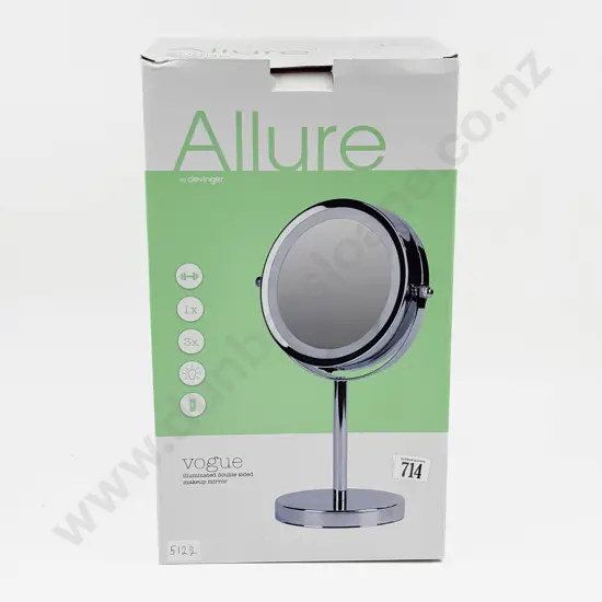 Boxed Allure Double Sided Makeup Mirror