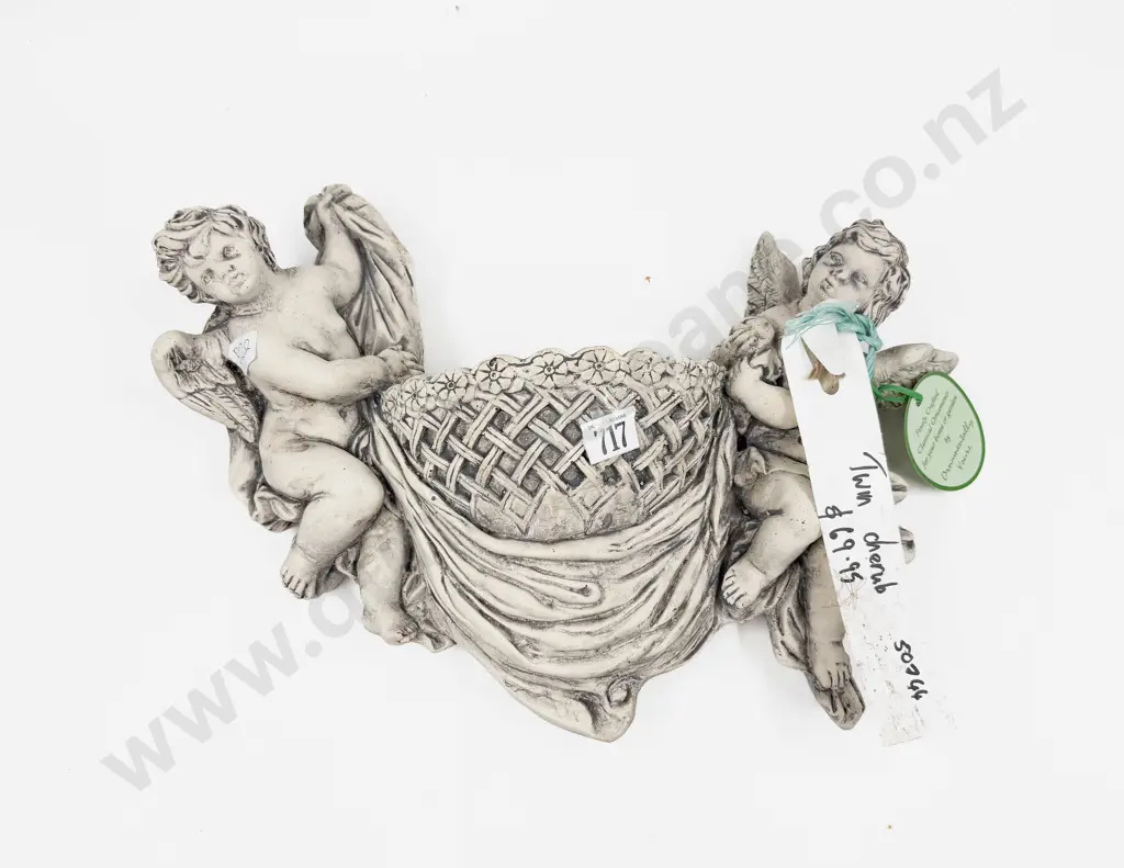 Decorative Cherub Wall Pockets Image 1++