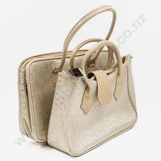Two Beige Marina Galanti Handbags