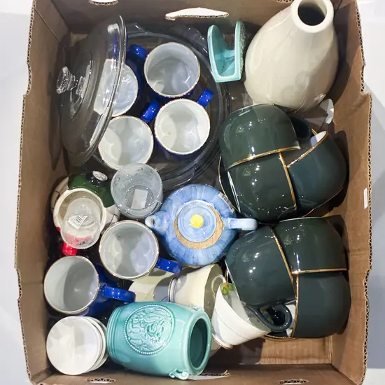 Box Qty of Assorted China Etc.