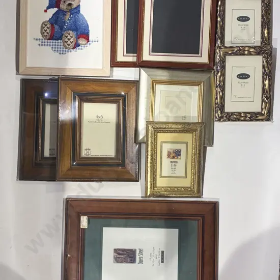 Large Qty of Assorted 'As New' Photo Frames Etc