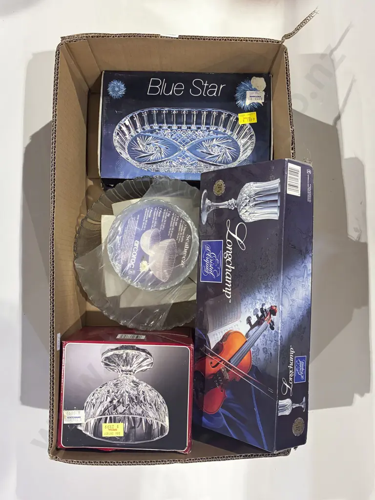 Qty of Assorted Boxed Glass Ware and Kitchen Ware Image 1++