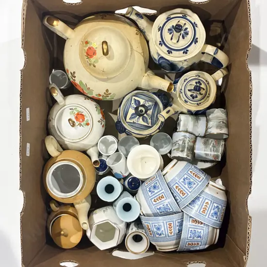 Box of Assorted China