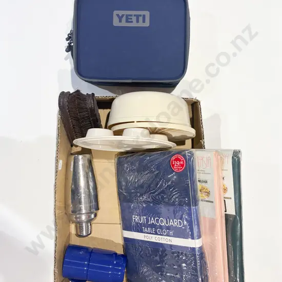 Boxed Qty of Assorted Including Yeti Lunchbox