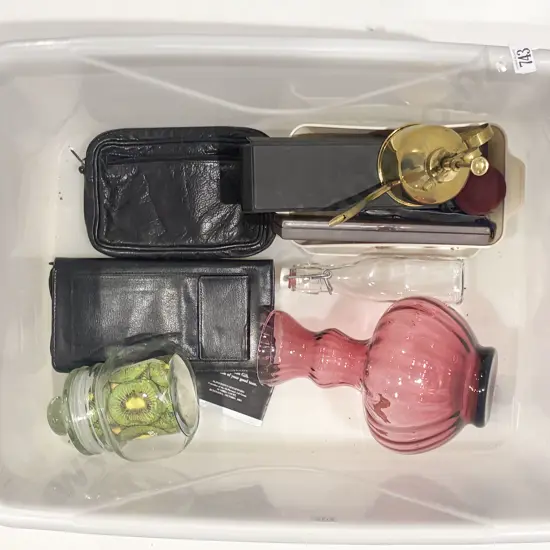 Box Qty of Assorted Including Travel Jug Glassware Etc