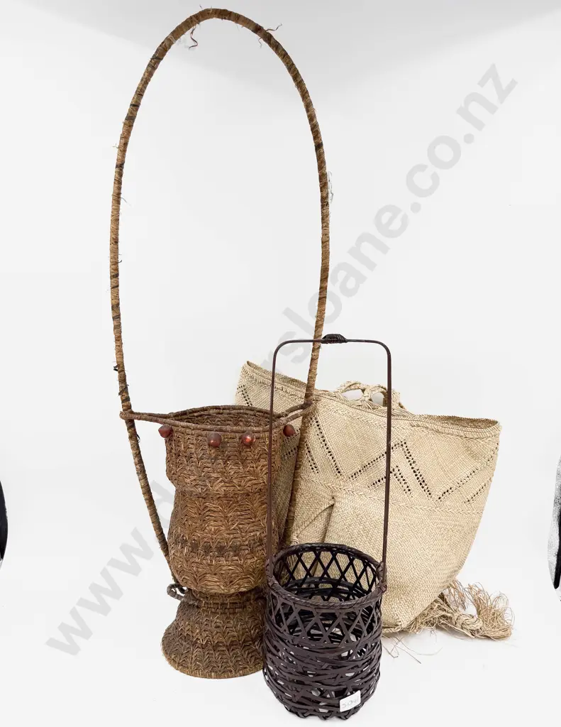Qty of Assorted Woven Items Etc. Image 1++