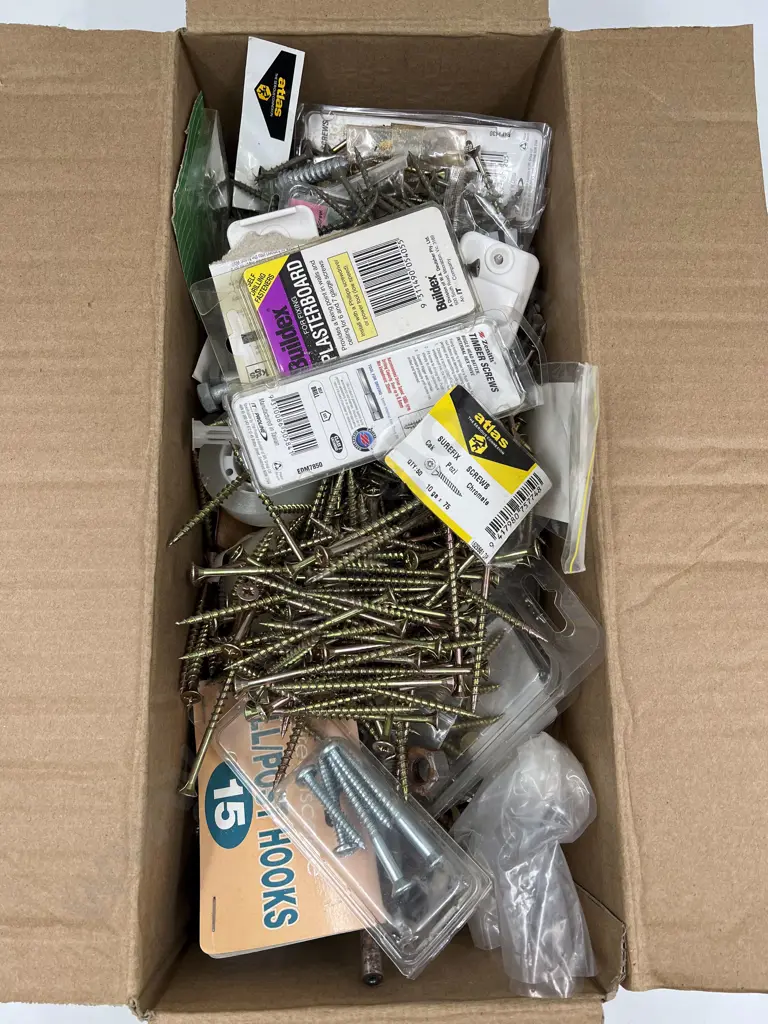 Two Boxed Mullti - Storage Units and Assorted Screws Etc Image 1++