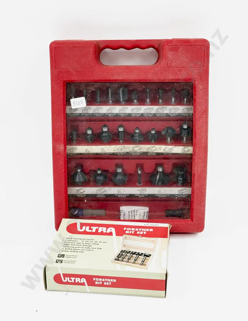 Two Wood Boring Bit Sets Image 1++