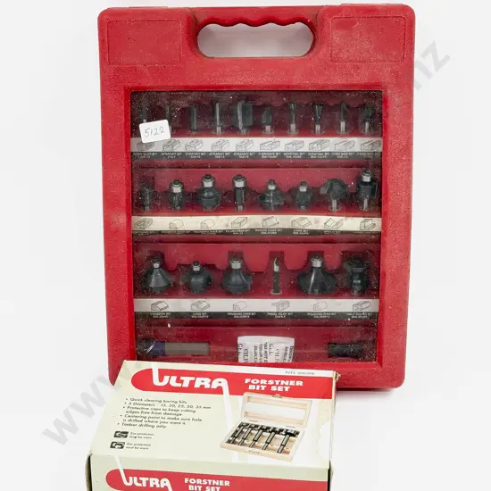 Two Wood Boring Bit Sets