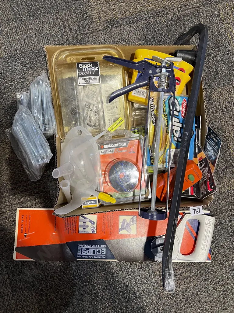 Box Qty of Assorted Tools and Accessories Image 1++