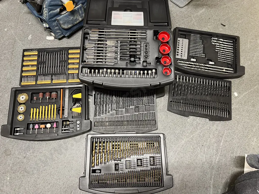 Multi Draw Toolbox / Drill Bit set Image 1++