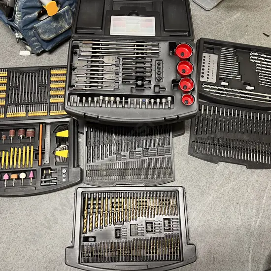 Multi Draw Toolbox / Drill Bit set
