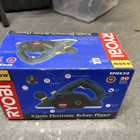 Ryobi Boxed Rebate Planer