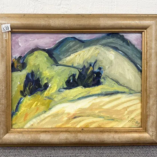 Jan Eagle - "Rainfall" - Oil on Board