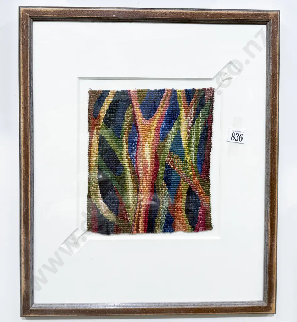 Framed Textile Work Image 1++