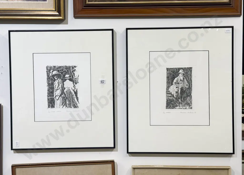 Two Limited Edition Prints by Barbara Strathdee Image 1++