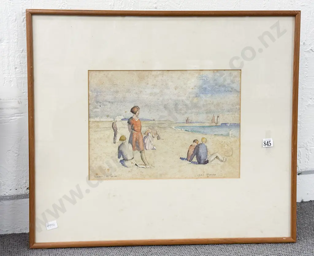 Marion Tylee - "1920 France" Watercolour Image 1++