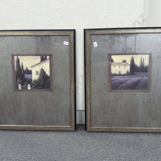 Pair of  J. Wins Decorative Prints