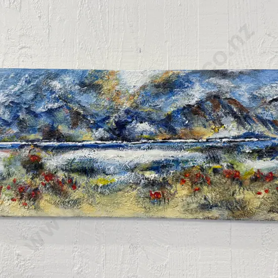 A Williams - Landscape Textured Oil on Canvas
