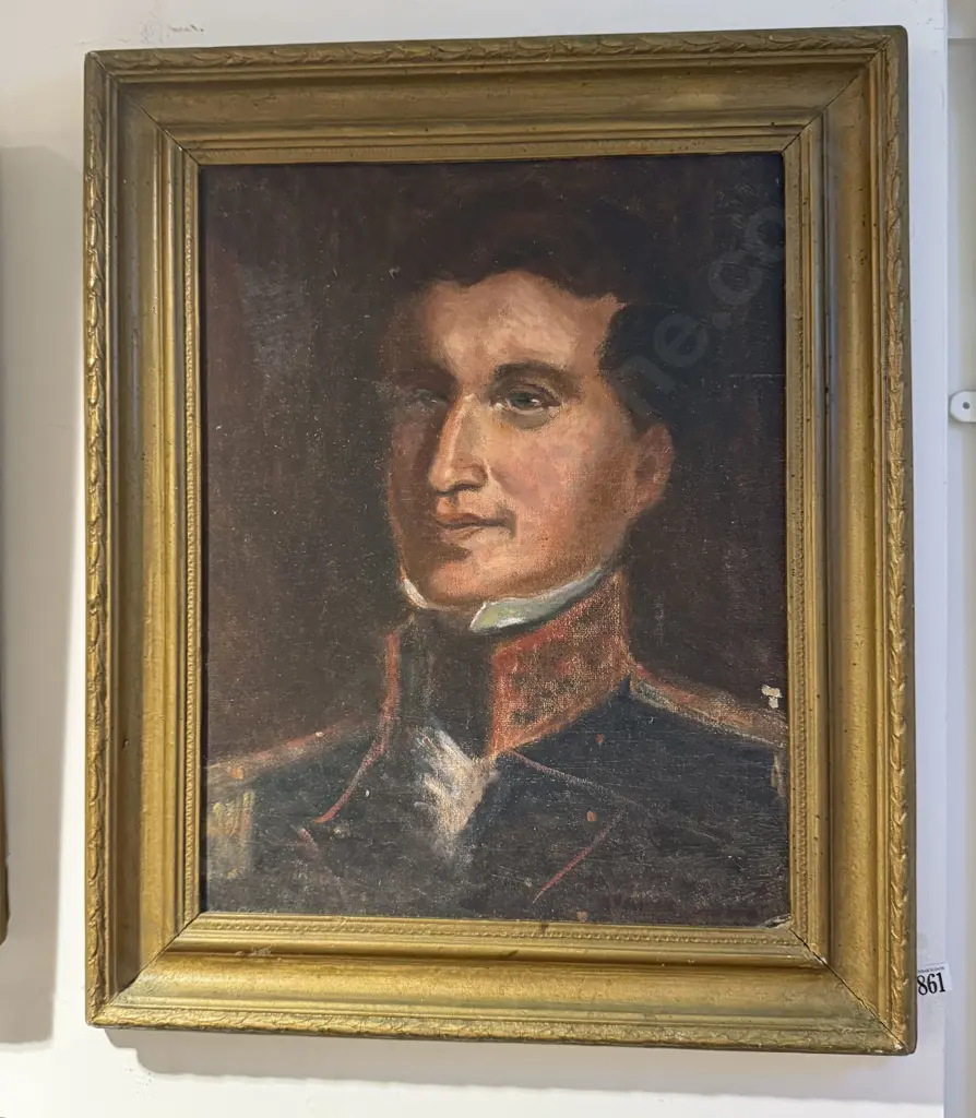 Vera Rutherfurd - "Portrait Oil on Board Image 1++