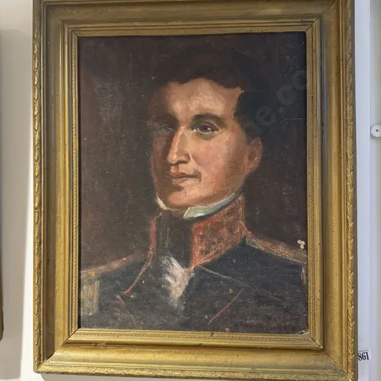 Vera Rutherfurd - "Portrait Oil on Board