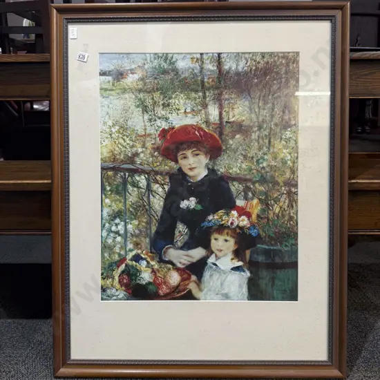 Renoir - "On The Terrace" Print