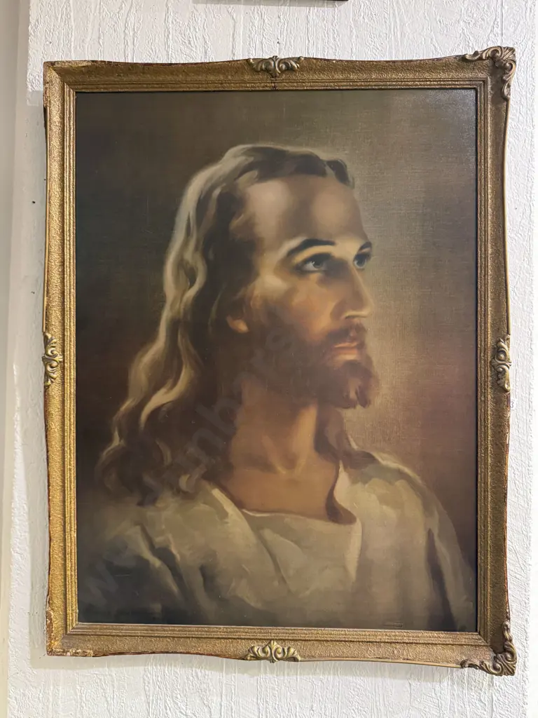 After Warner Sallman - Portrait of Jesus, Large Print Image 1++
