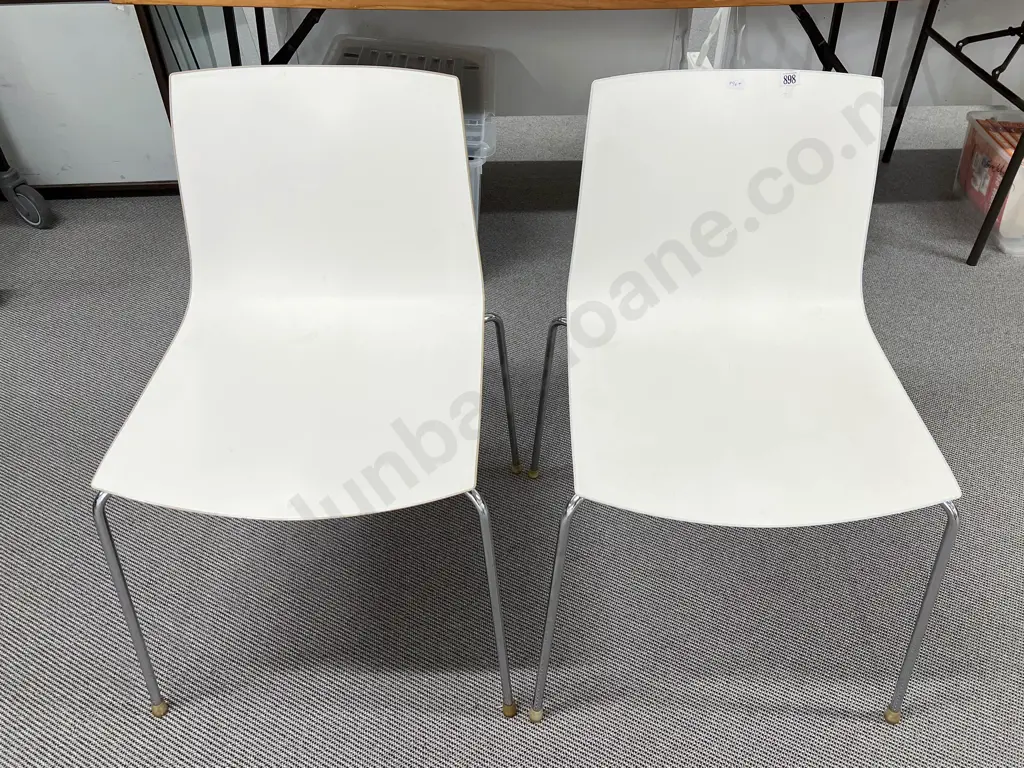 Two Stacking Modern Chairs Image 1++